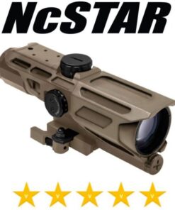 NcStar Mark 3 Tactical Compact Scope Gen 3, P4 Sniper, Reticle